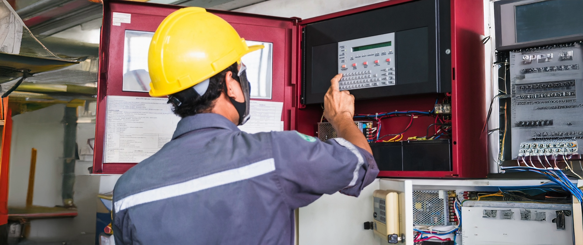 fire alarm system or fire detection system